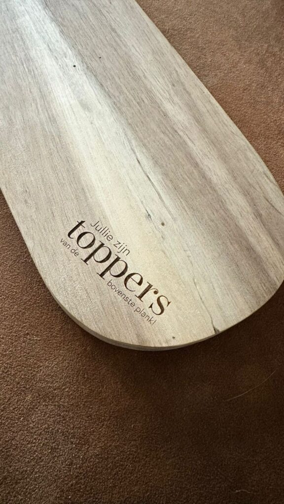 Gepersonaliseerde houten items, helemaal op maat